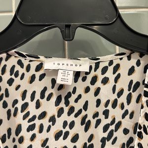 Print wrap dress from top shop!